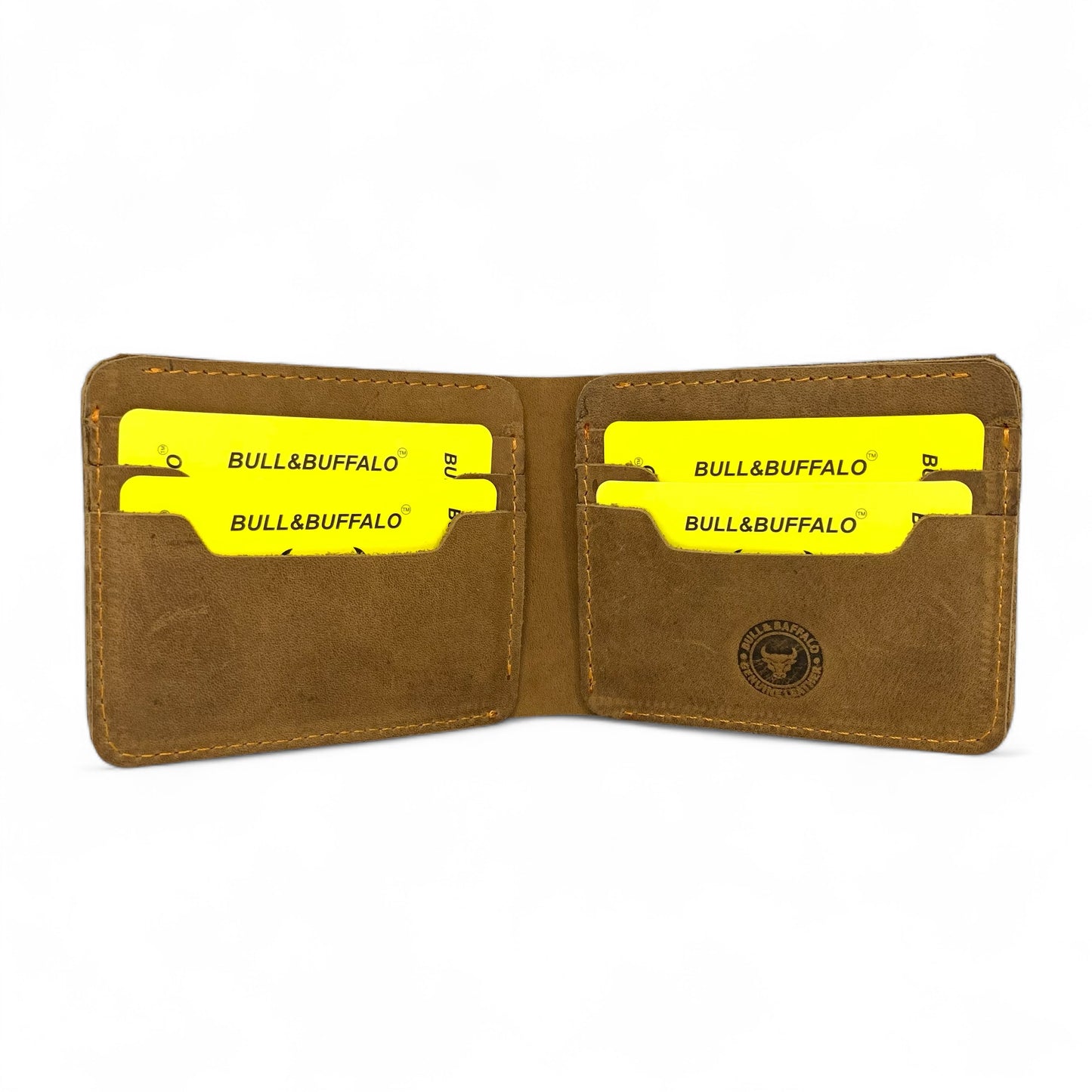 Premium Bull & Buffalo Pull-up Leather Wallet