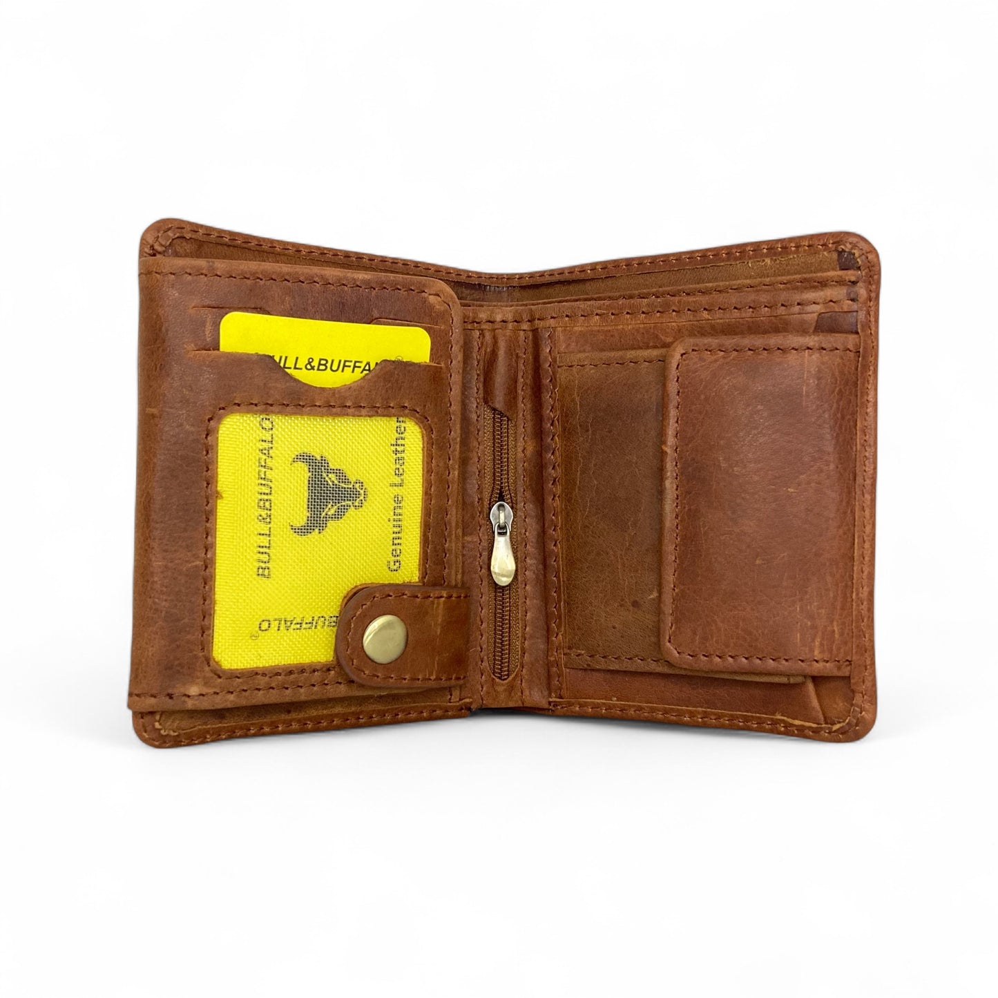 Premium Bull & Buffalo Cargo Leather Wallet