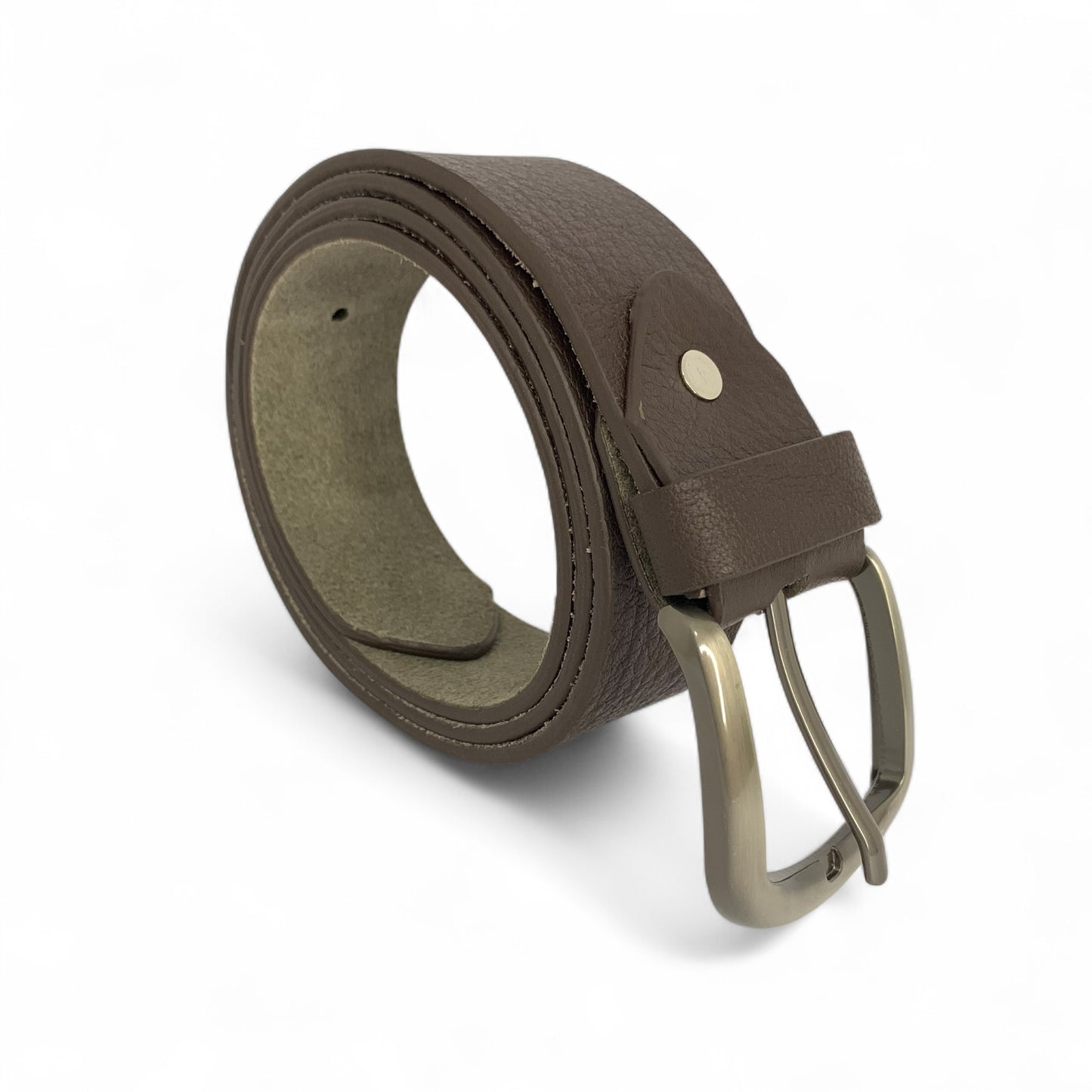 "Premium Bull & Buffalo Leather Belt for Men - 40mm Wide, Perfect for Jeans"