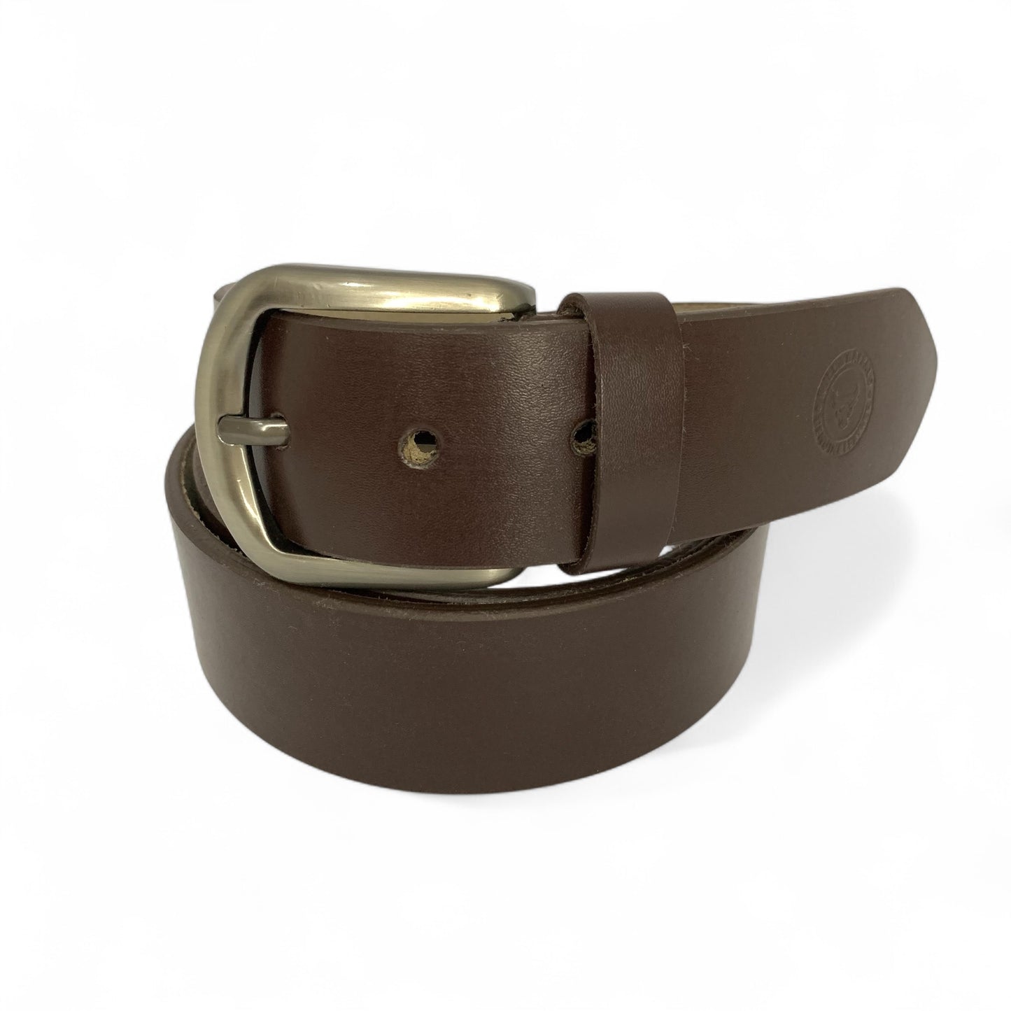 Premium Bull & Buffalo Leather Belt for Men Semi-Formal, 40mm Wide