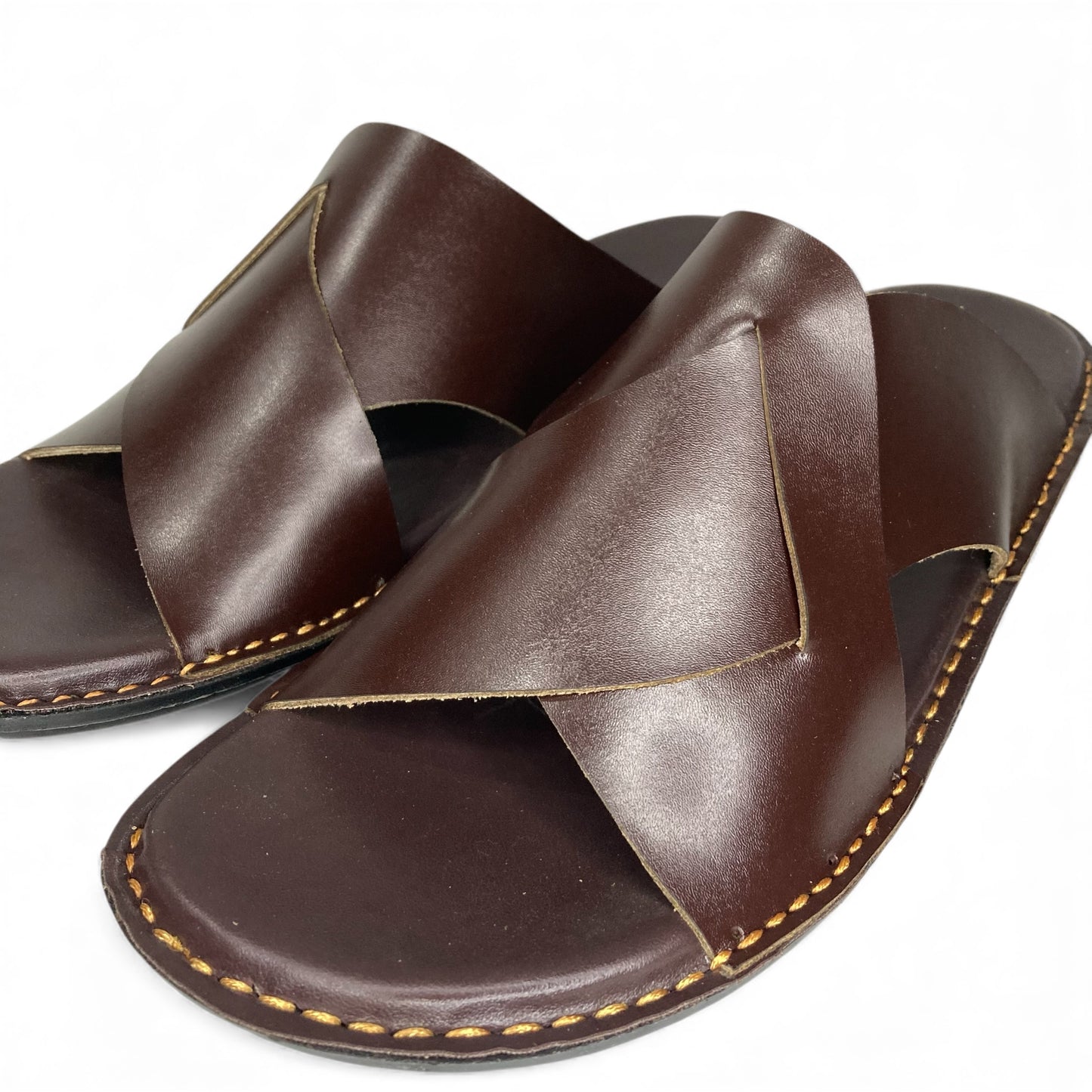 Comfort Slippers - Dark Brown
