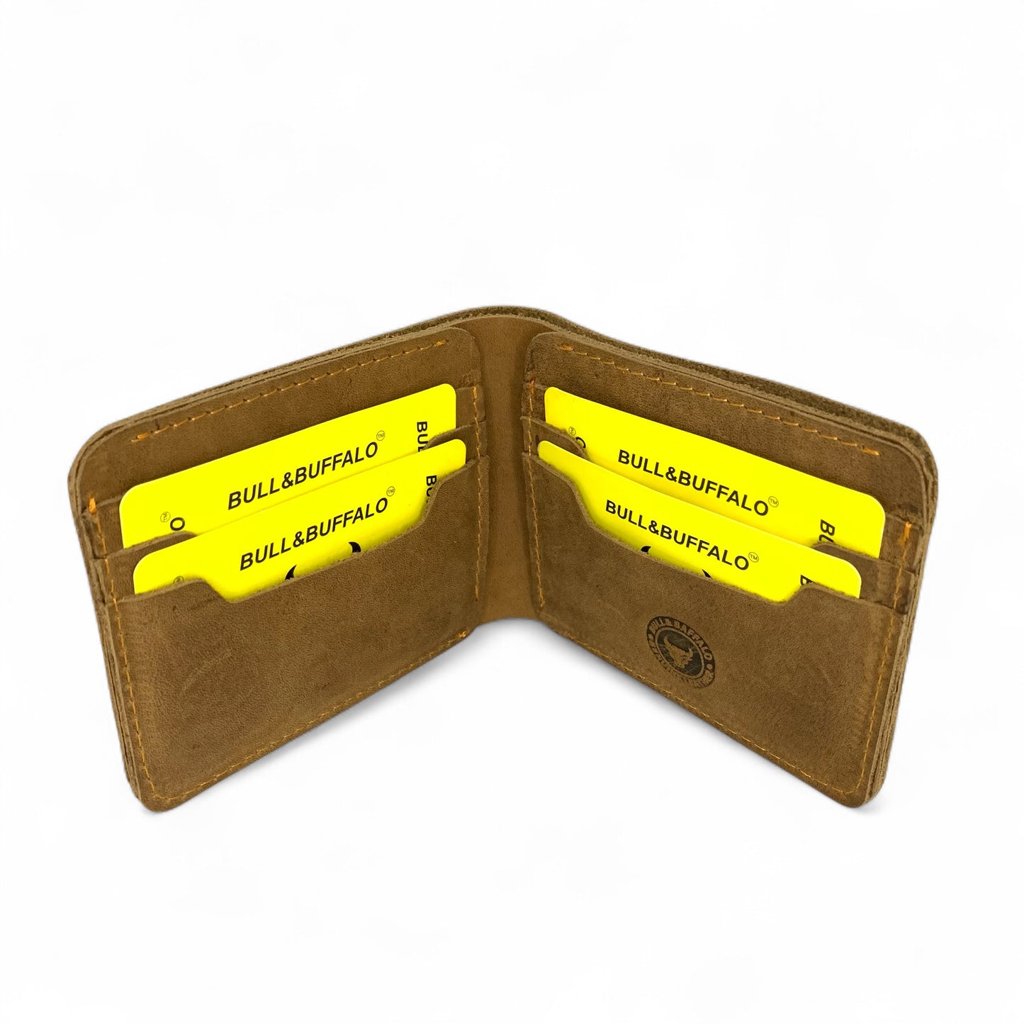 Premium Bull & Buffalo Pull-up Leather Wallet
