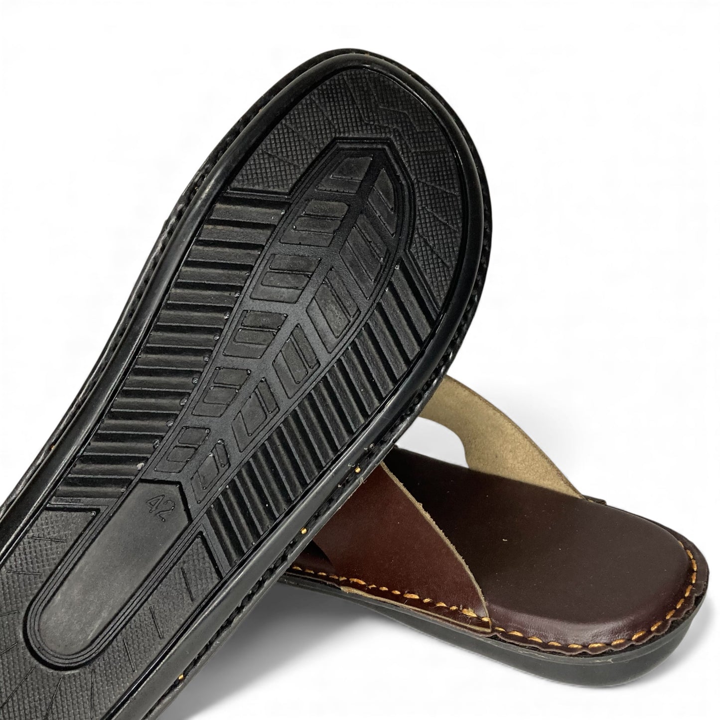 Comfort Slippers - Dark Brown