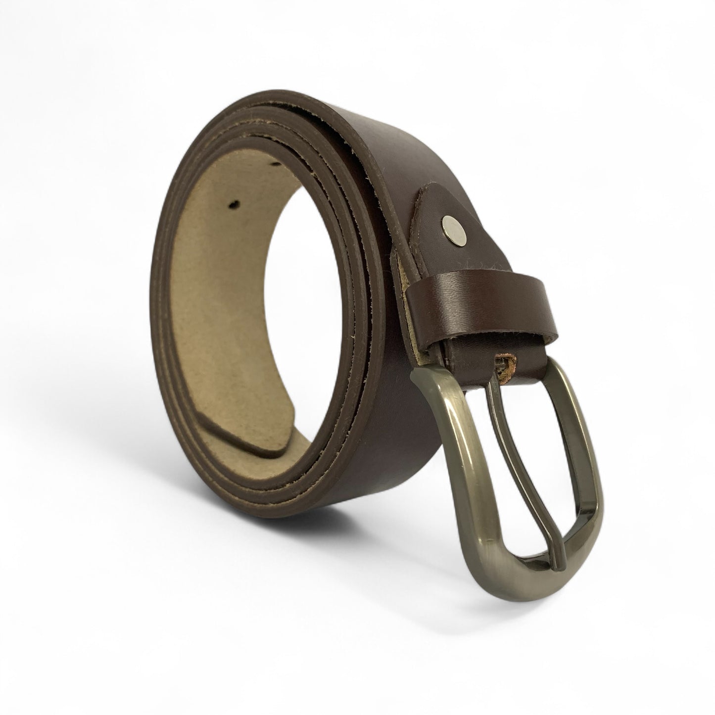 Premium Bull & Buffalo Leather Belt for Men Semi-Formal, 40mm Wide