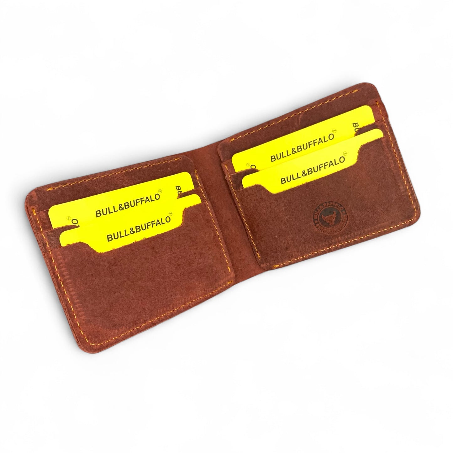 Premium Bull & Buffalo Pull-up Leather Wallet