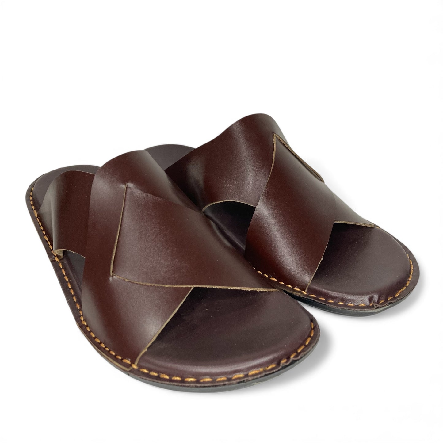 Comfort Slippers - Dark Brown