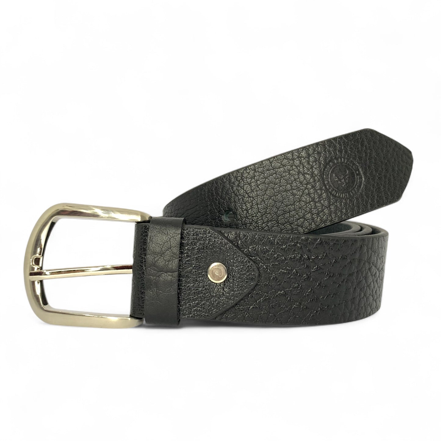 "Premium Bull & Buffalo Leather Belt for Men - 40mm Wide, Perfect for Jeans"