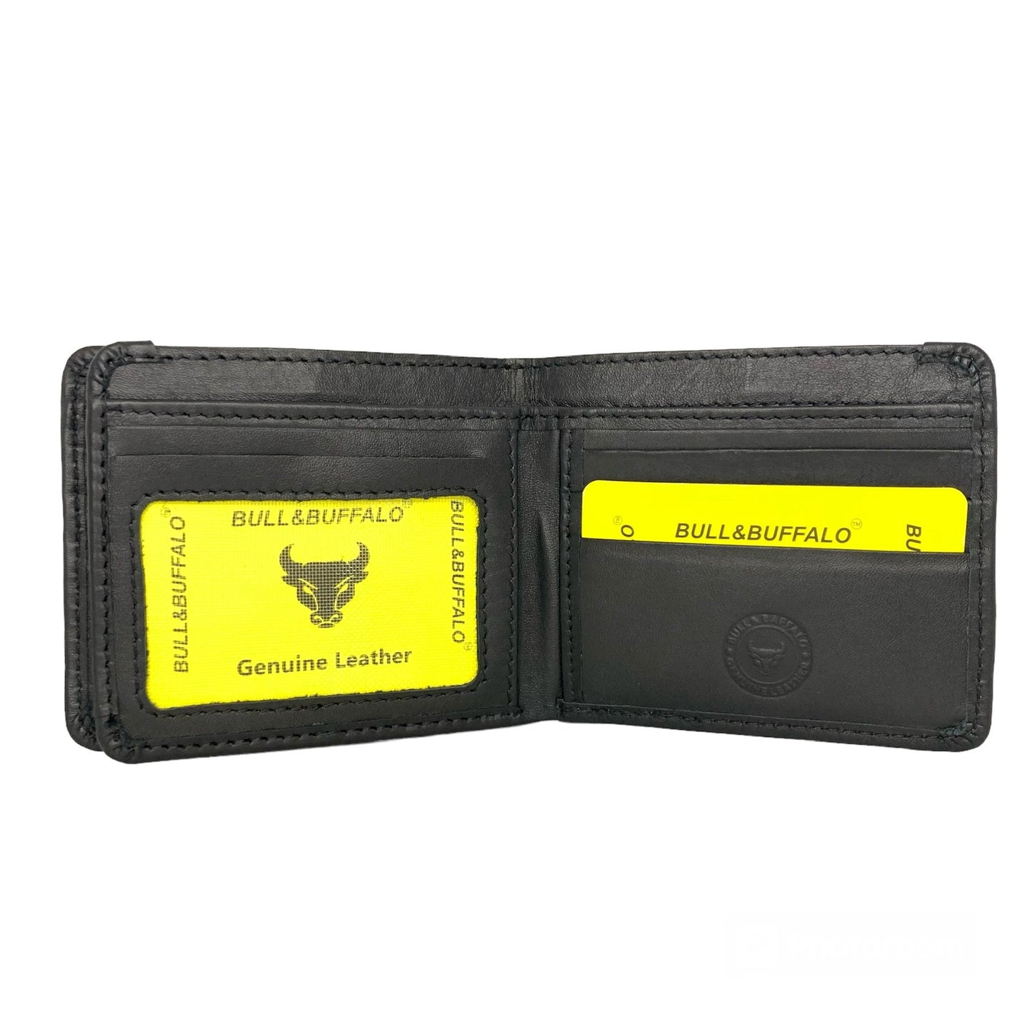 Premium Bull & Buffalo Leather Business Wallet