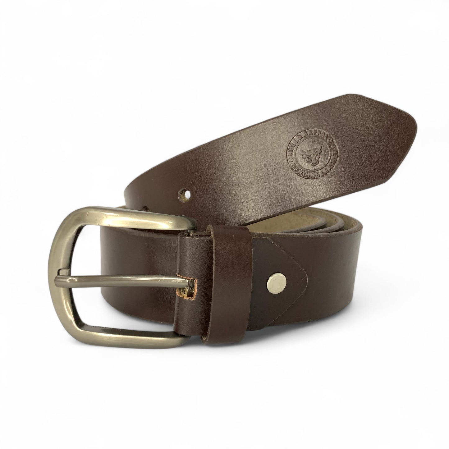 Premium Bull & Buffalo Leather Belt for Men Semi-Formal, 40mm Wide