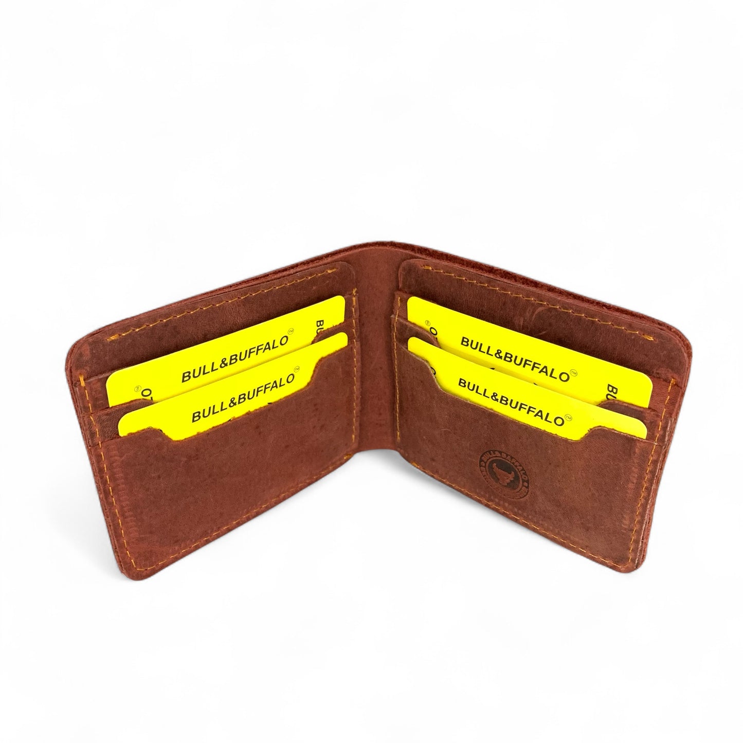 Premium Bull & Buffalo Pull-up Leather Wallet