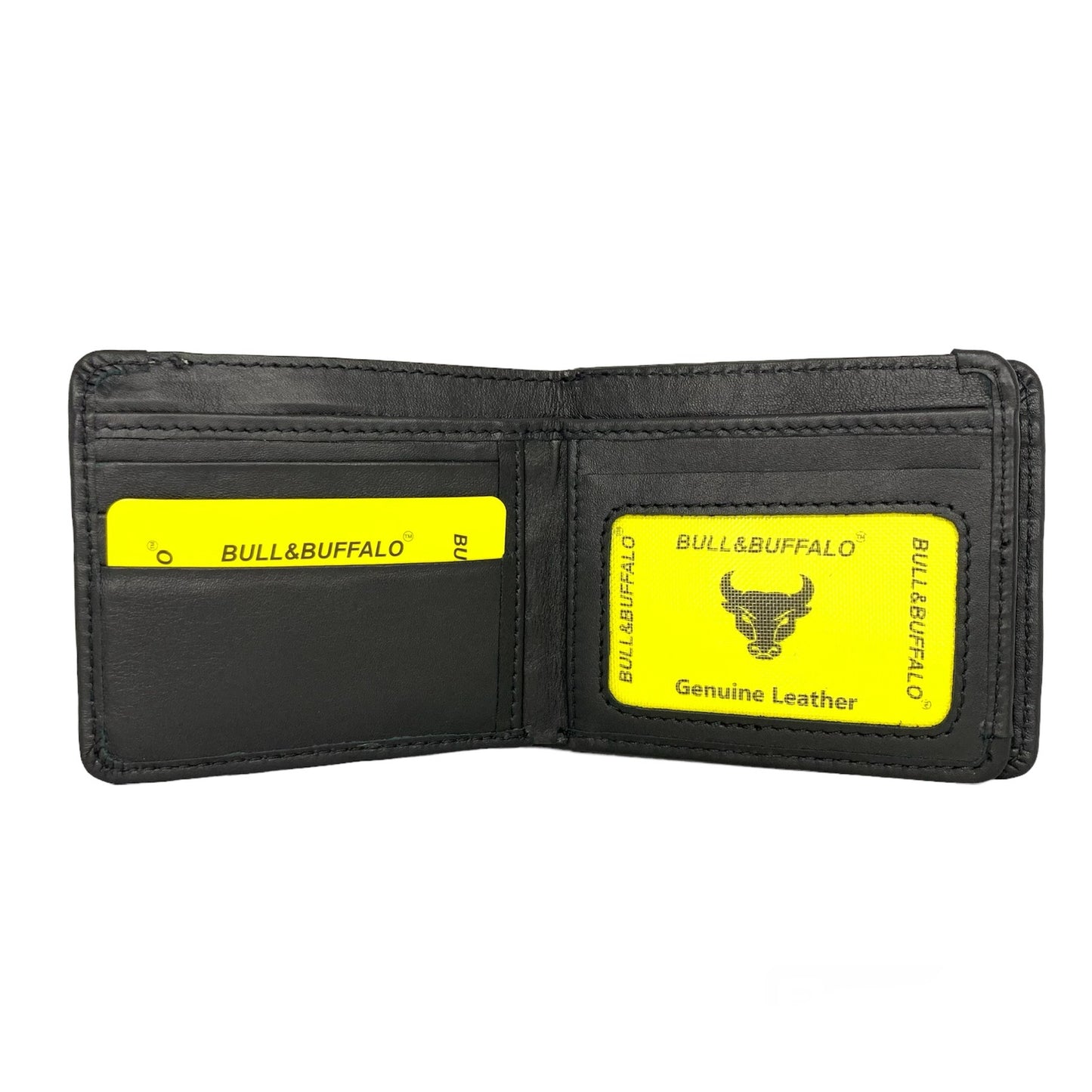Premium Bull & Buffalo Leather Business Wallet