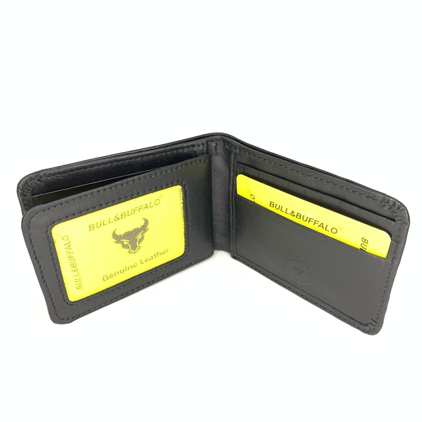 Premium Bull & Buffalo Leather Mini Dollar Wallet
