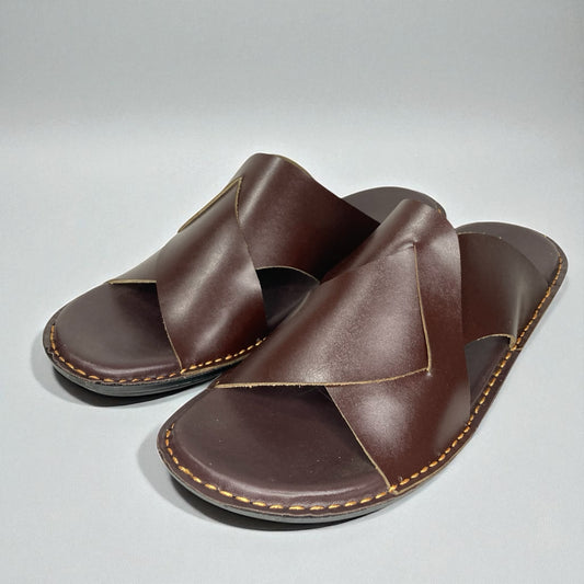 Comfort Slippers - Dark Brown