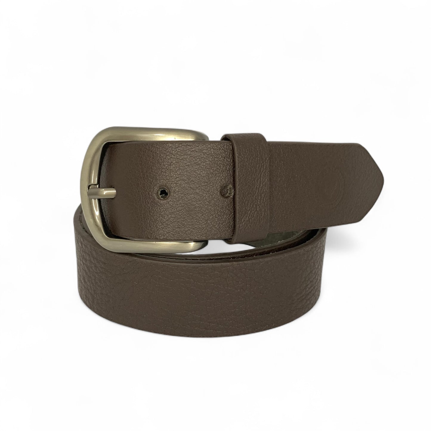"Premium Bull & Buffalo Leather Belt for Men - 40mm Wide, Perfect for Jeans"
