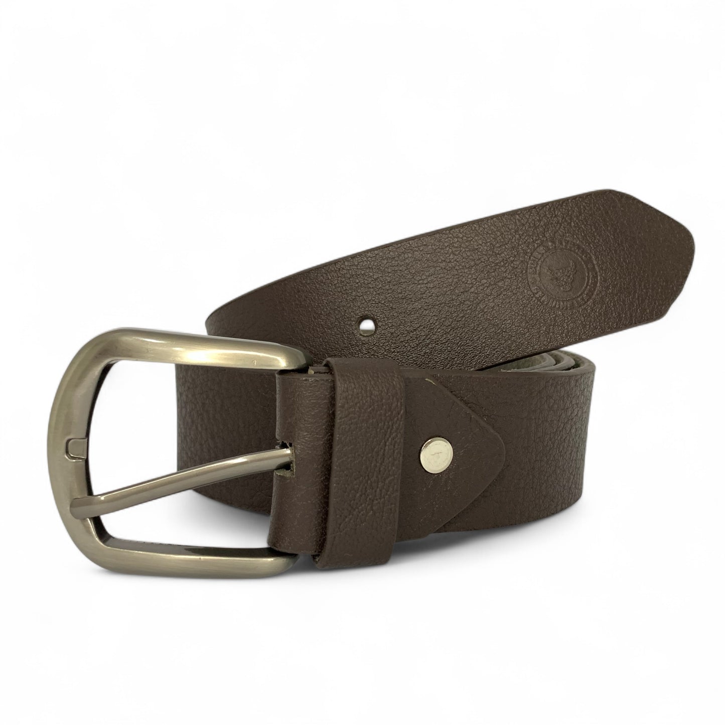 "Premium Bull & Buffalo Leather Belt for Men - 40mm Wide, Perfect for Jeans"