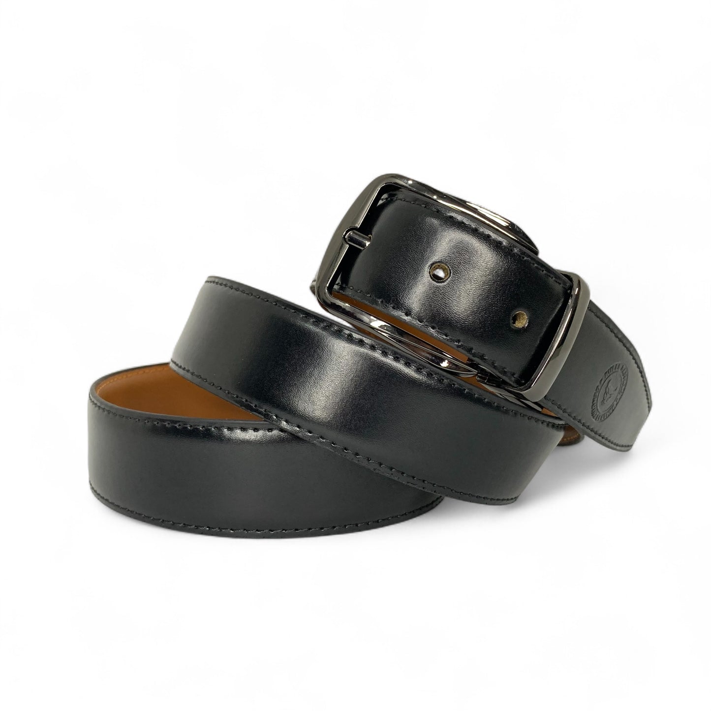 Premium Bull & Buffalo 2 in 1 Leather Belt with Reversible Buckle - 35mm Formal