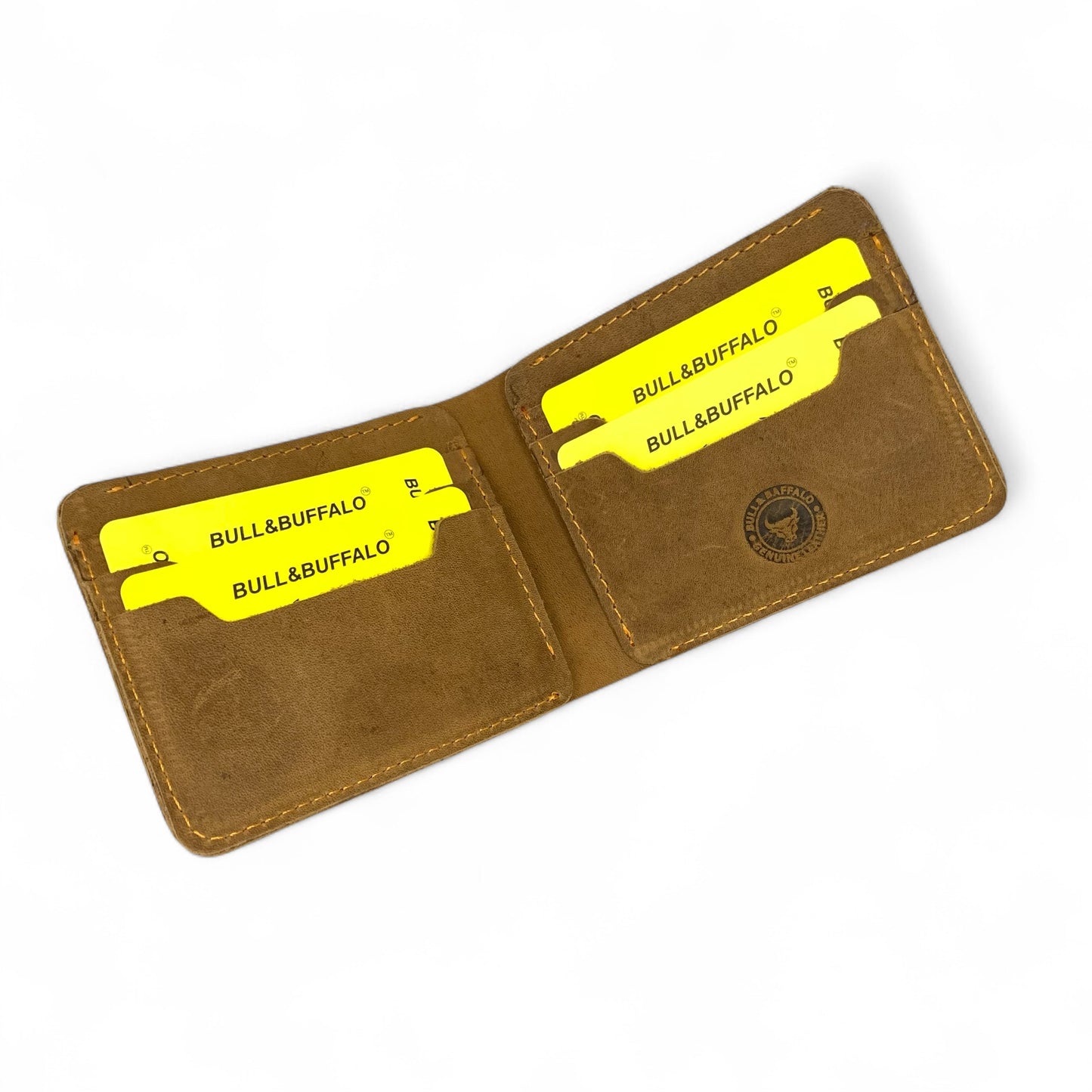 Premium Bull & Buffalo Pull-up Leather Wallet