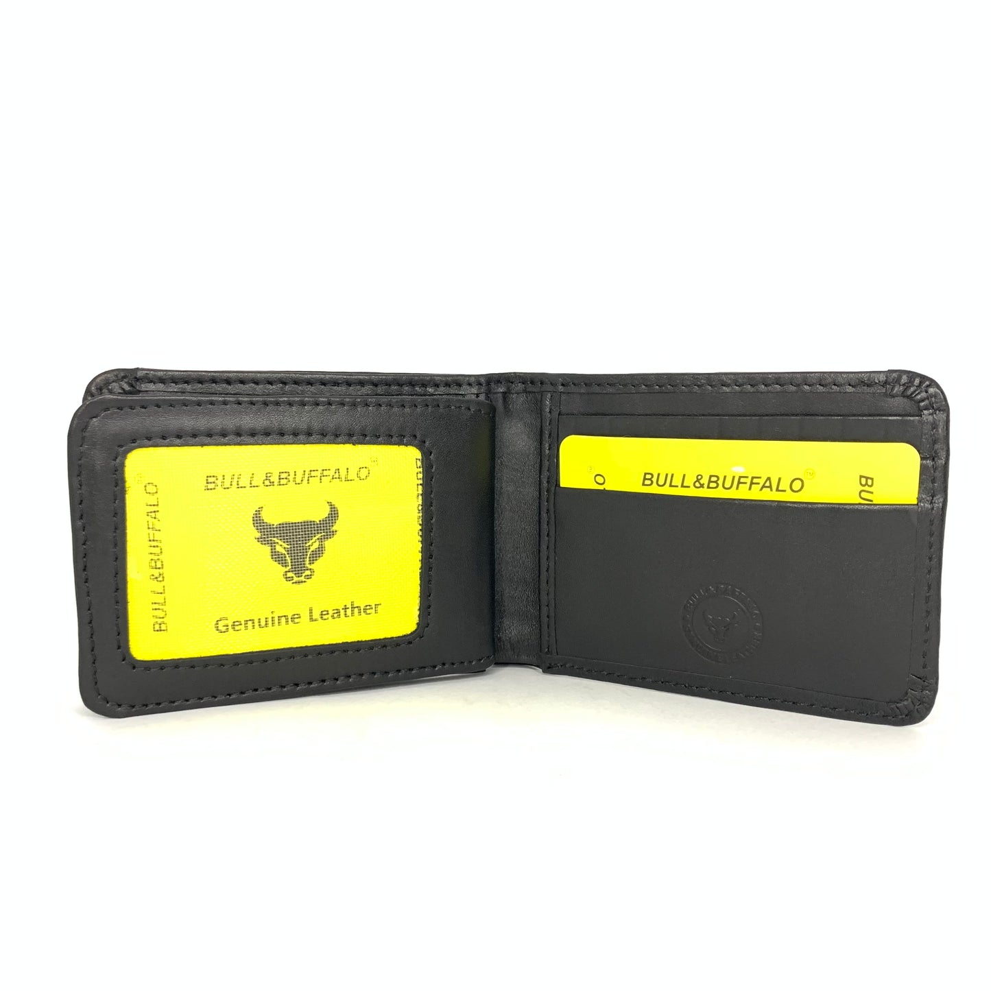 Premium Bull & Buffalo Leather Mini Dollar Wallet