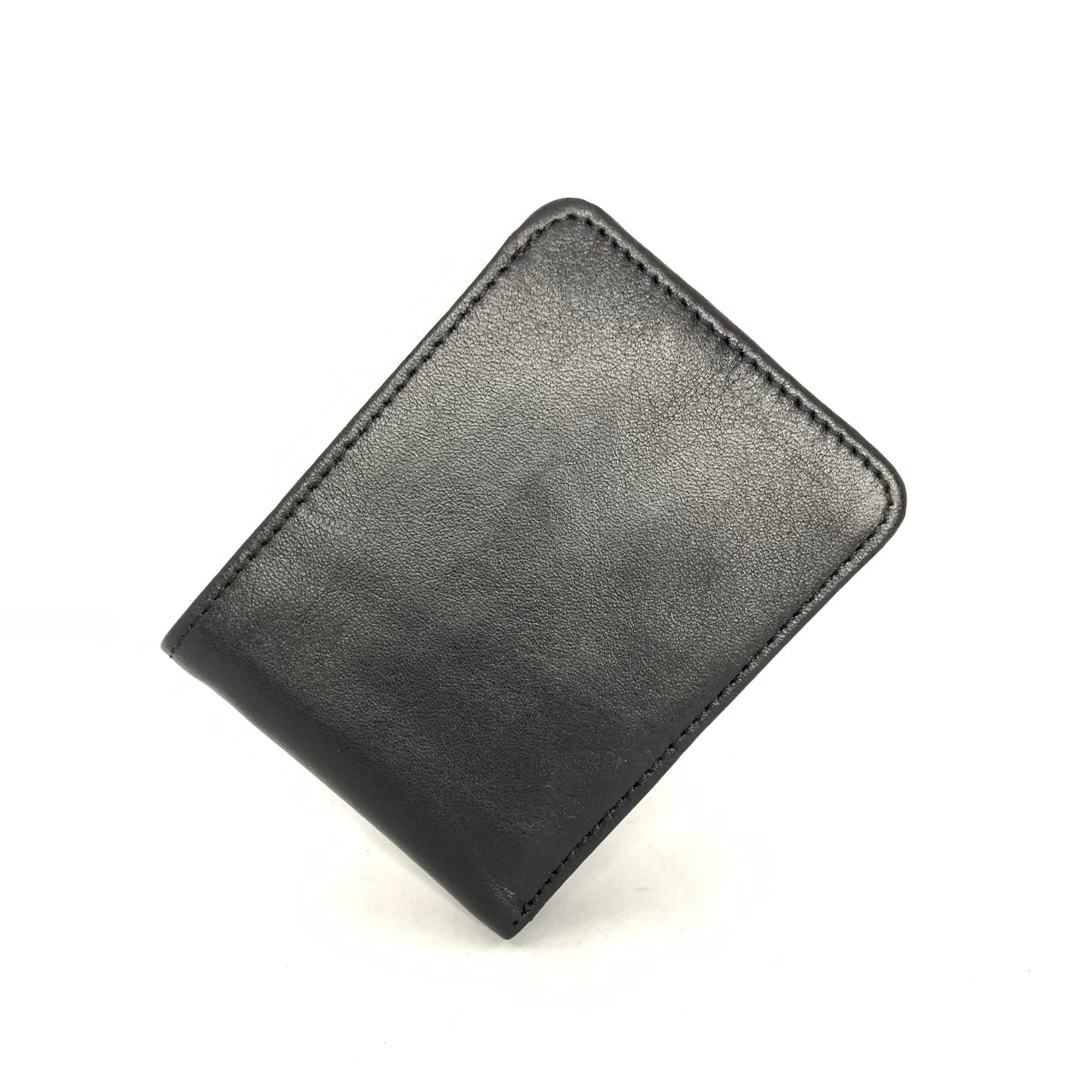 Premium Bull & Buffalo Leather Mini Dollar Wallet