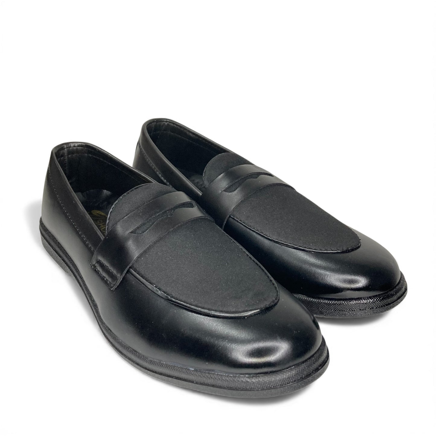 Suede Loafers – Black Elegance