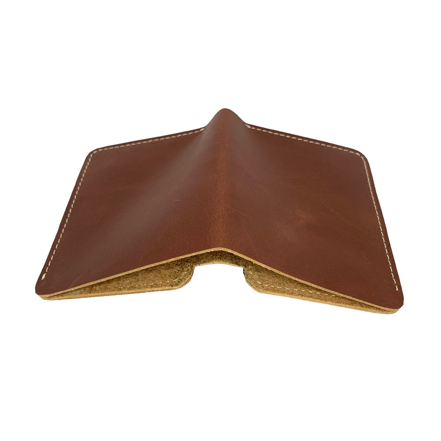 Premium Bull & Buffalo Pull-up Leather Book Wallet