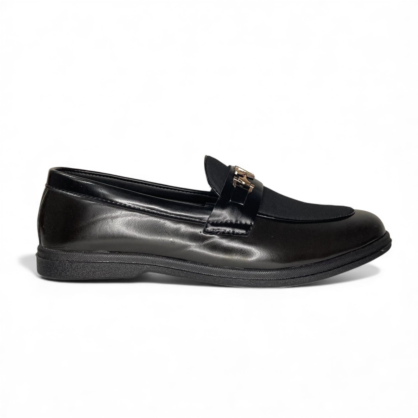 Suede Loafers - Black