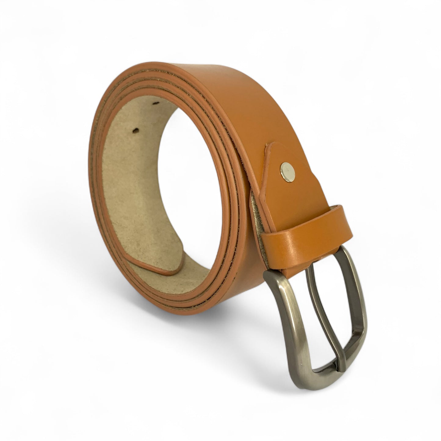 Premium Bull & Buffalo Leather Belt for Men Semi-Formal, 40mm Wide