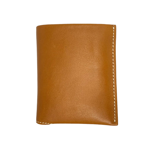Premium Bull & Buffalo Leather Book Minifold Wallet