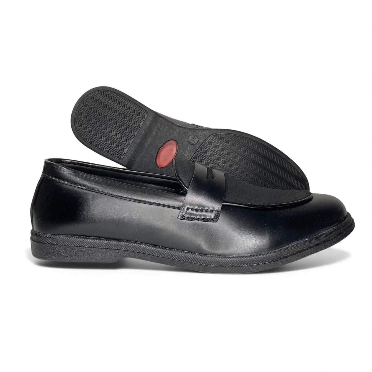 Suede Loafers – Black Elegance