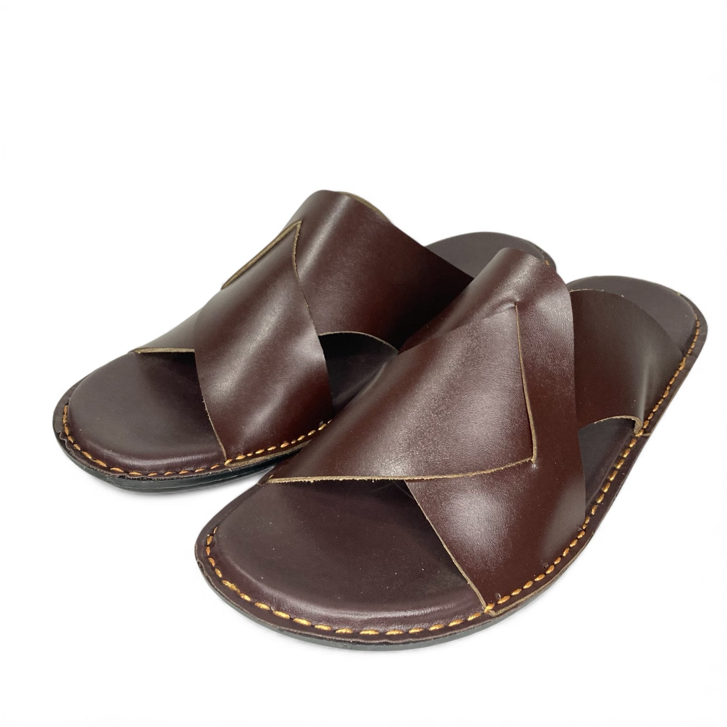 Comfort Slippers - Dark Brown