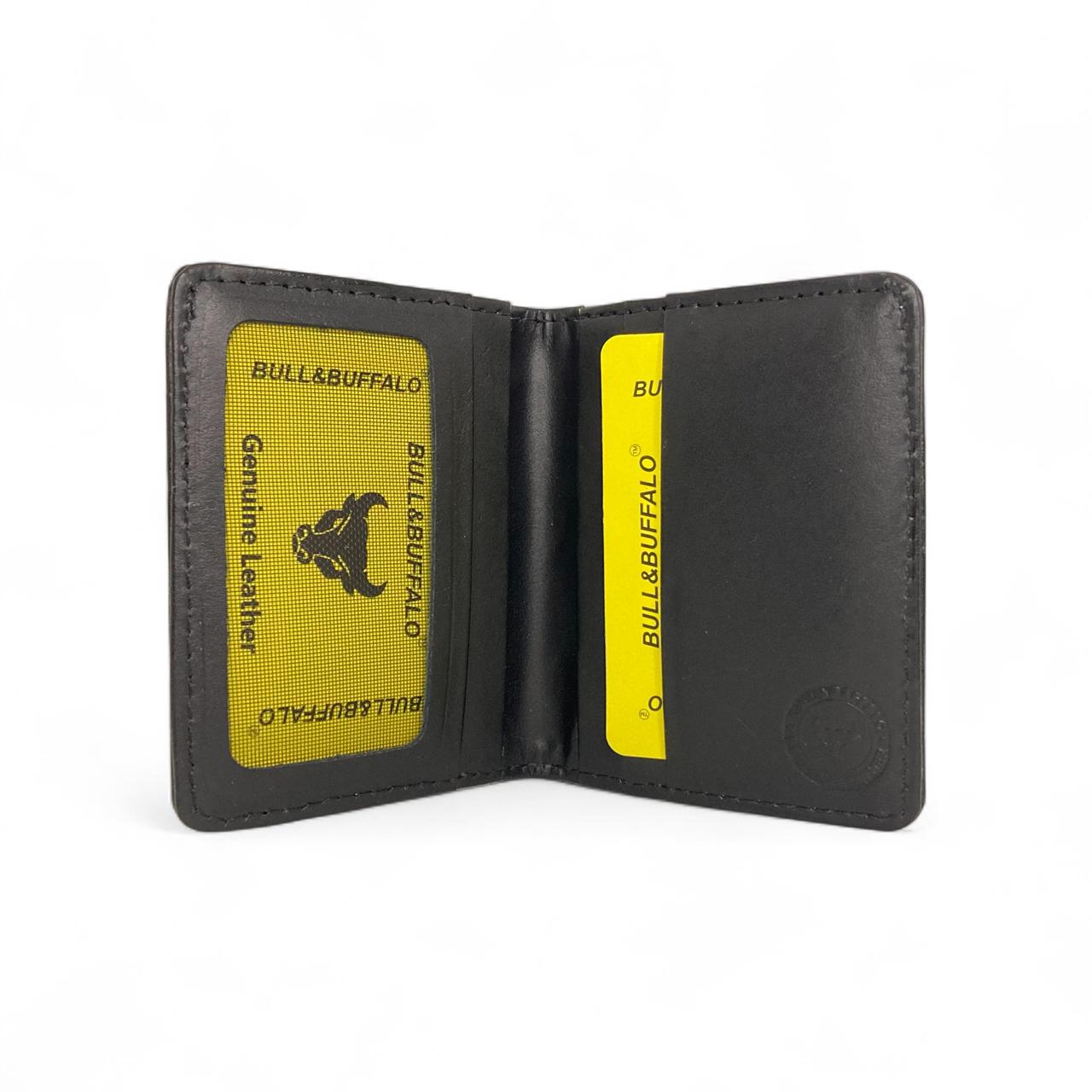 Premium Bull & Buffalo Leather Mini Cardholder Wallet 100% Pure Leather, Export Quality