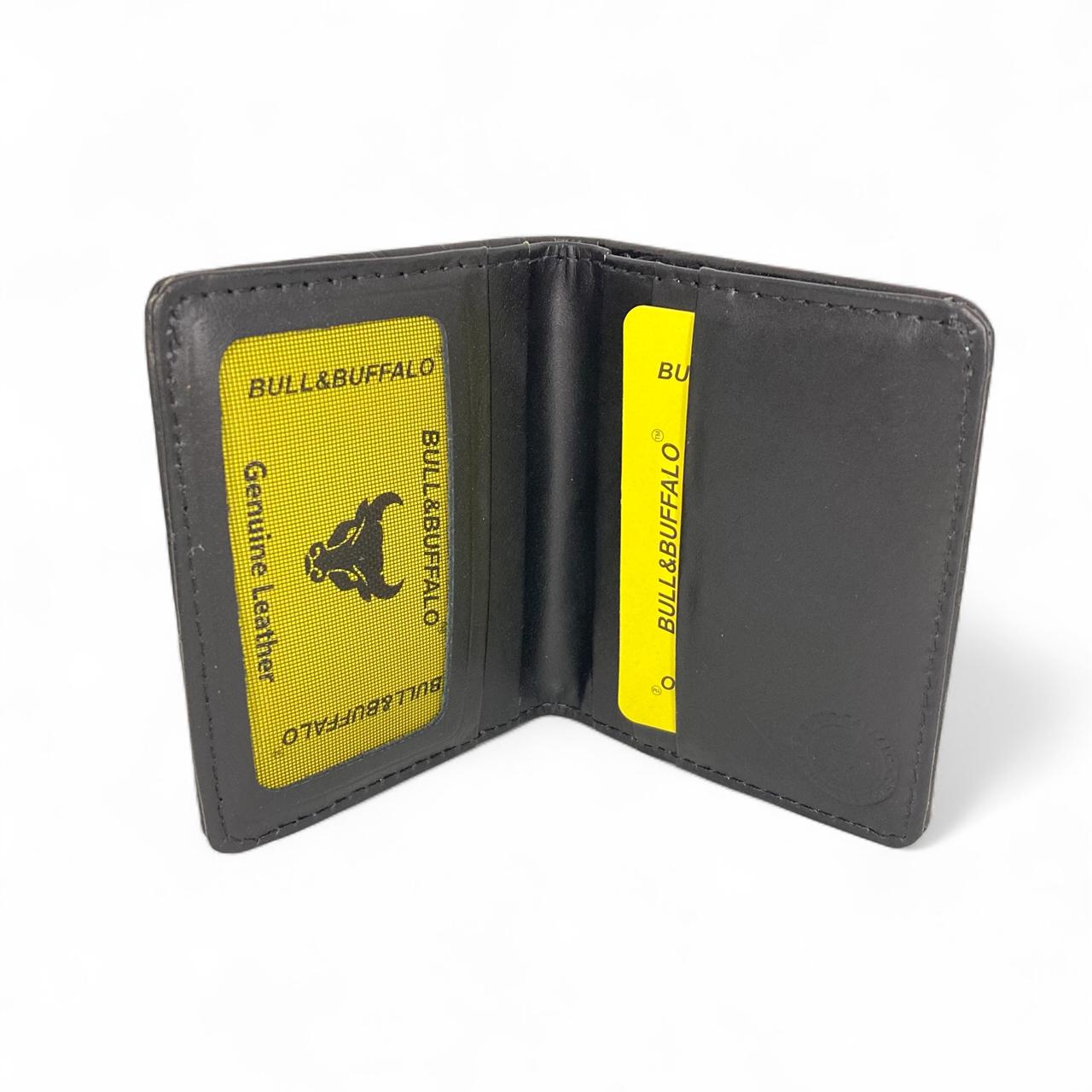 Premium Bull & Buffalo Leather Mini Cardholder Wallet 100% Pure Leather, Export Quality