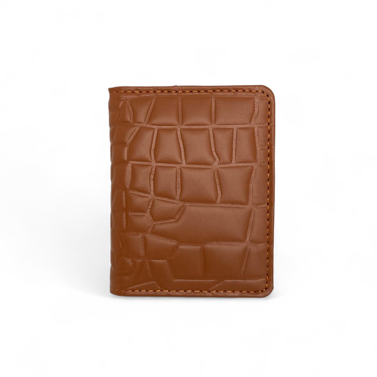 Premium Bull & Buffalo Leather Mini Cardholder Wallet 100% Pure Leather, Export Quality