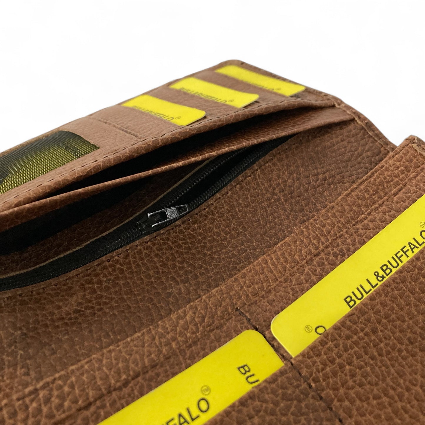 Premium Bull & Buffalo Leather Long Wallet