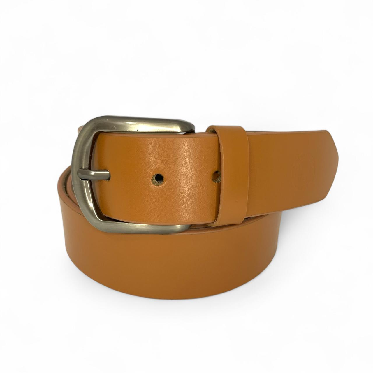 Premium Bull & Buffalo Leather Belt for Men Semi-Formal, 40mm Wide