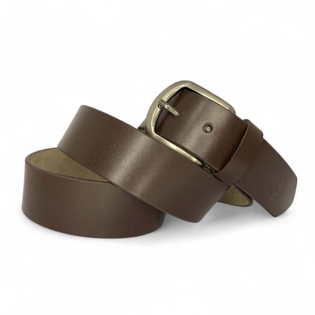 Premium Bull & Buffalo Leather Belt for Men Semi-Formal, 40mm Wide