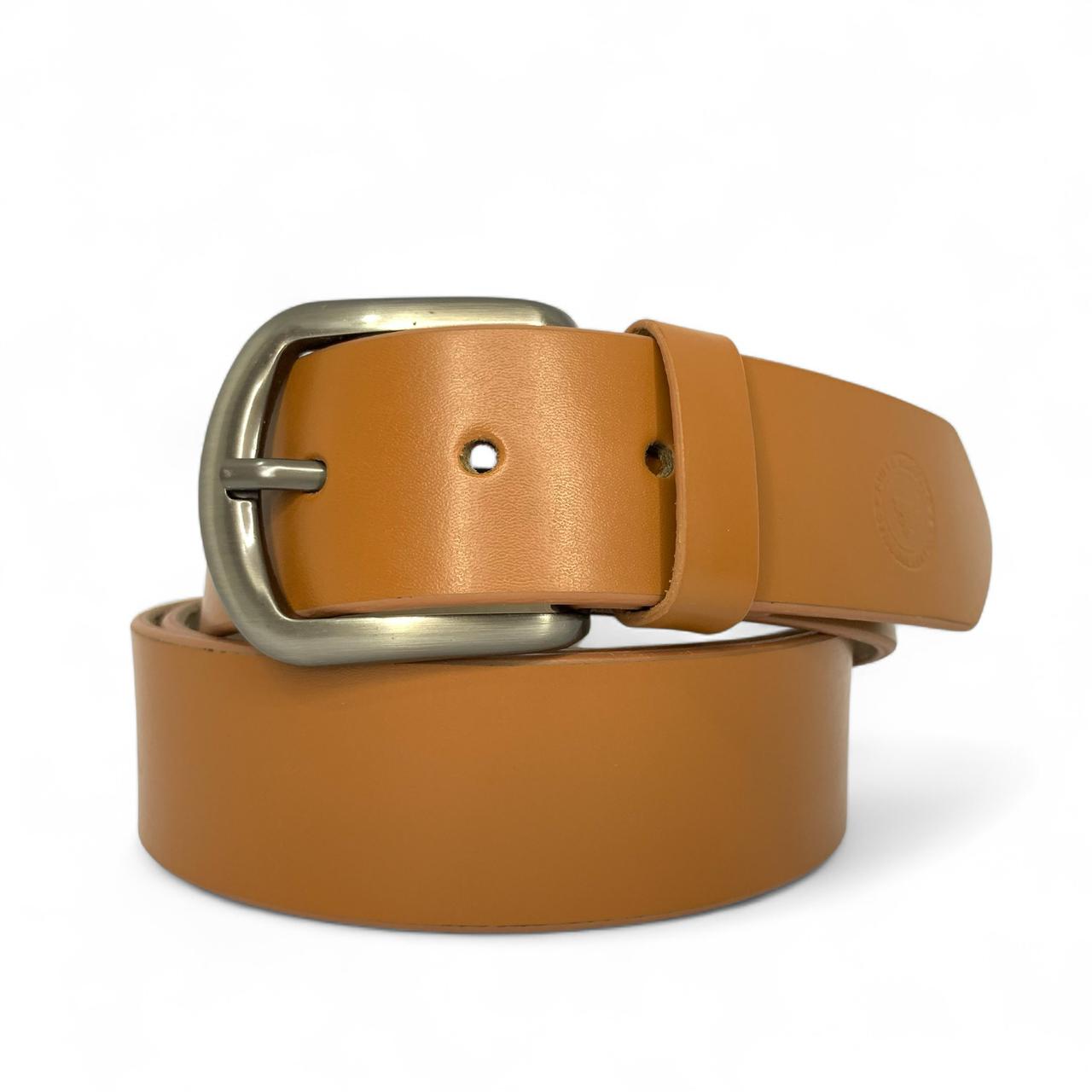 Premium Bull & Buffalo Leather Belt for Men Semi-Formal, 40mm Wide