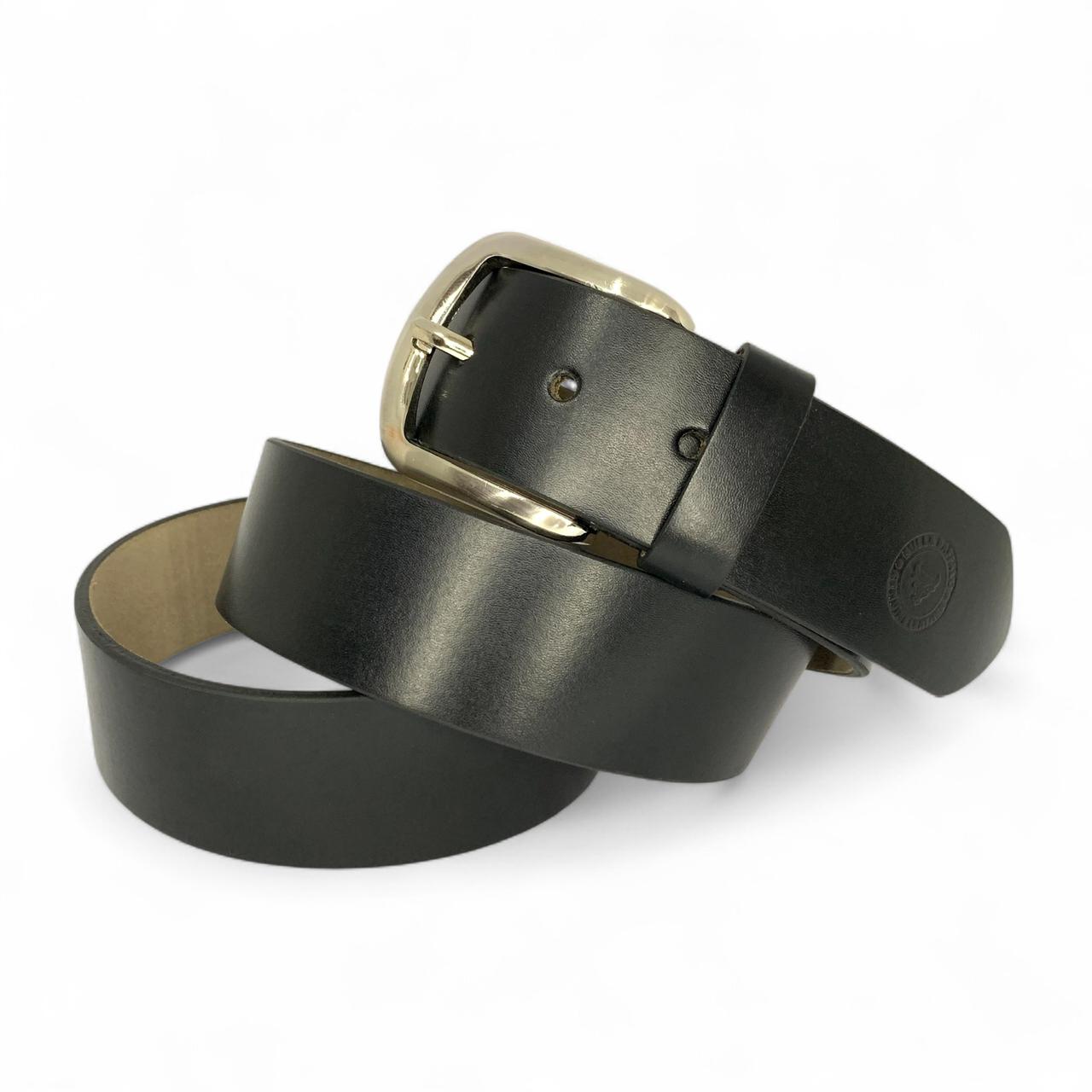 Premium Bull & Buffalo Leather Belt for Men Semi-Formal, 40mm Wide