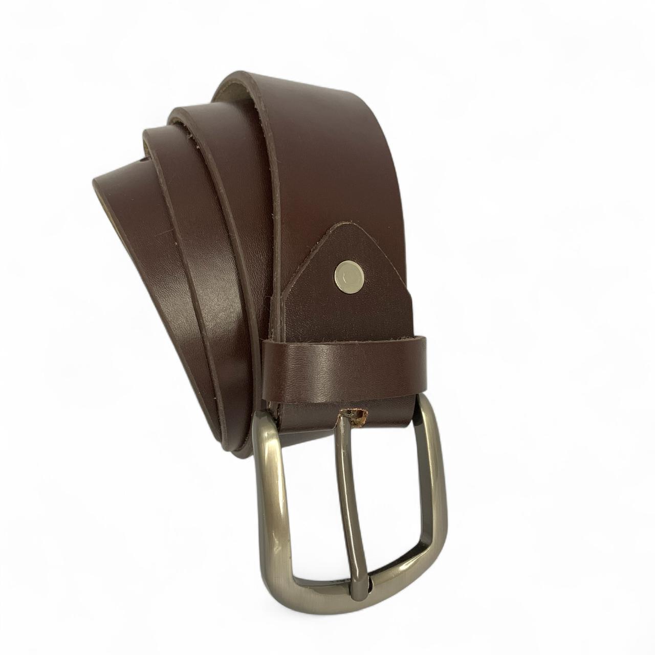 Premium Bull & Buffalo Leather Belt for Men Semi-Formal, 40mm Wide