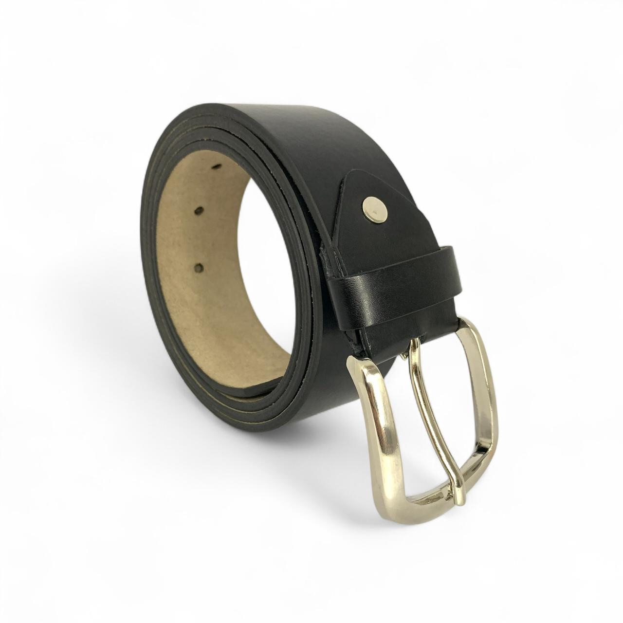 Premium Bull & Buffalo Leather Belt for Men Semi-Formal, 40mm Wide