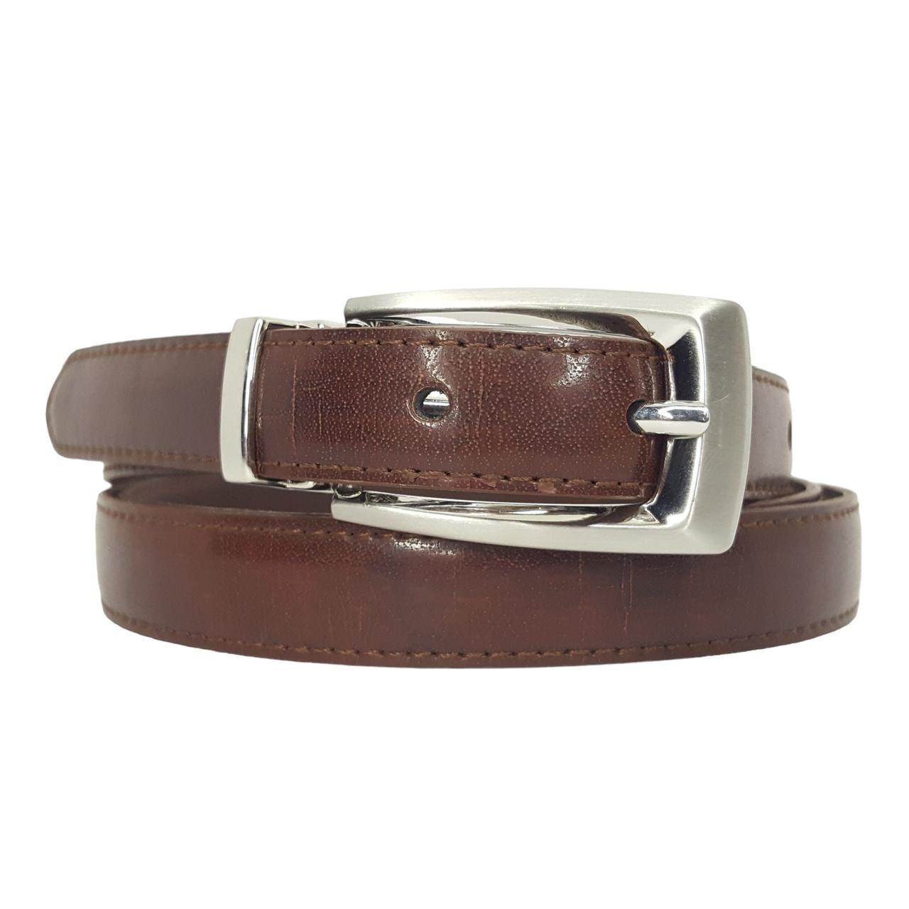 Premium Bull & Buffalo Leather Ladies Belt 100% Pure Leather