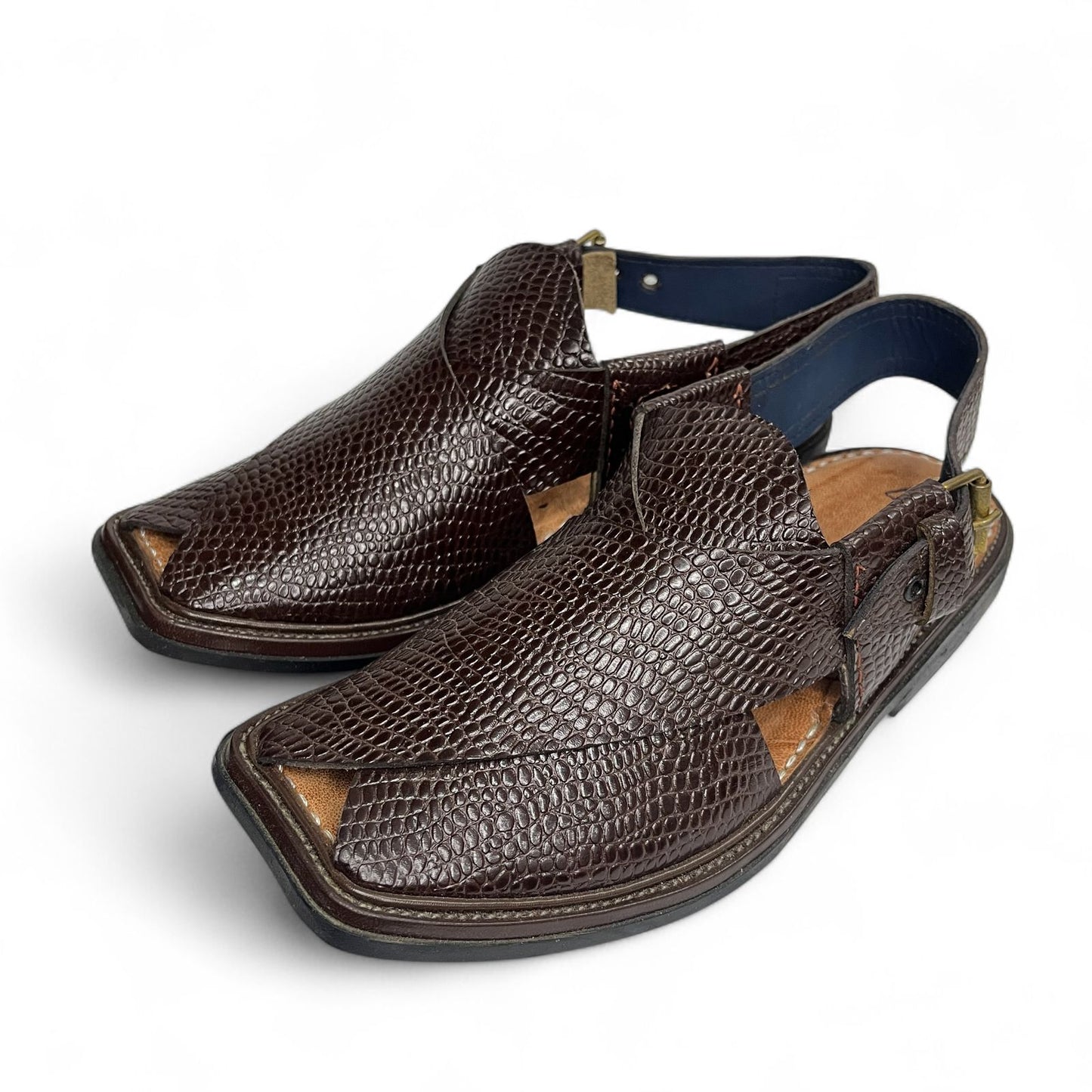 Premium Leather Peshawari Chappal (Leftover)