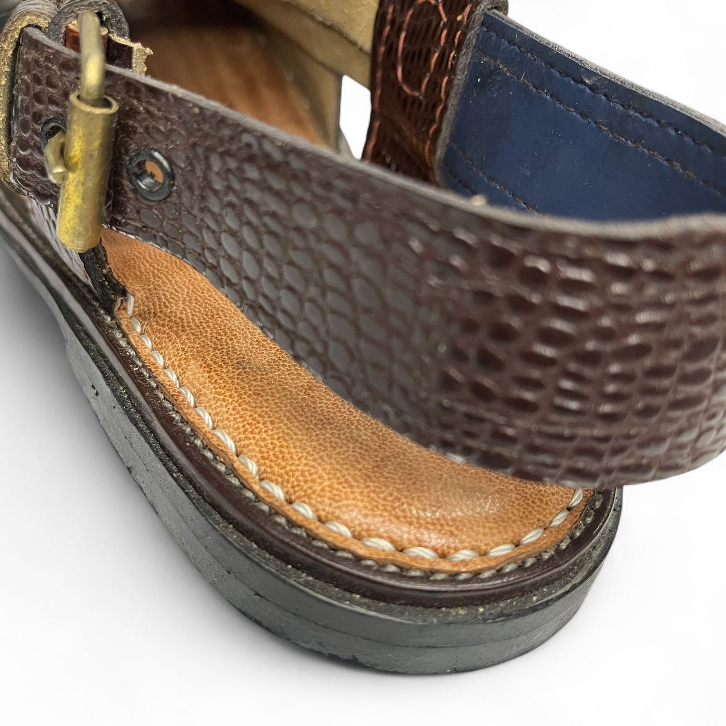 Premium Leather Peshawari Chappal (Leftover)