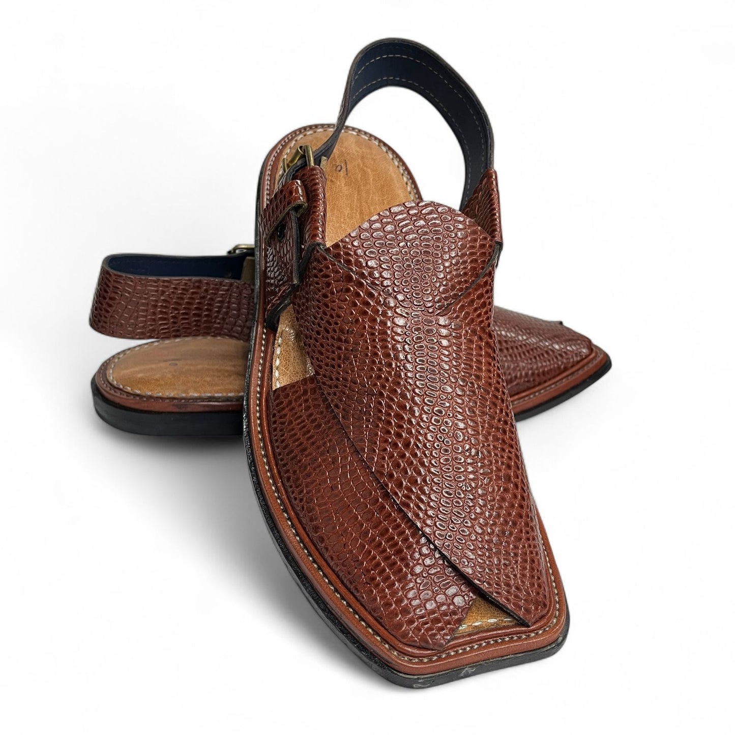 Premium Leather Peshawari Chappal