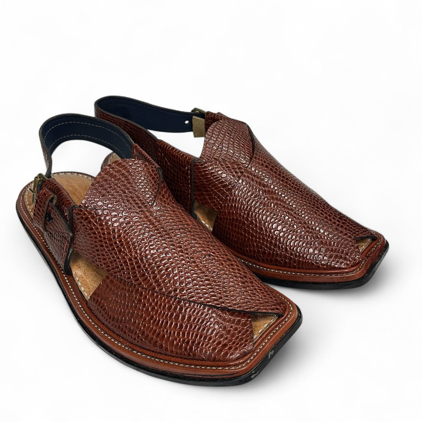 Premium Leather Peshawari Chappal