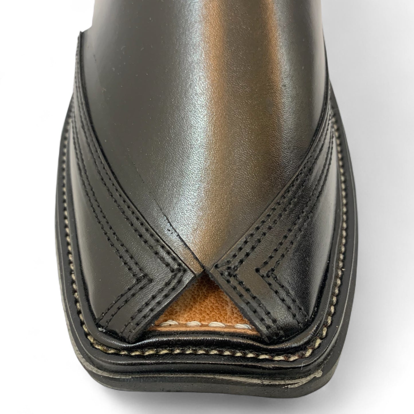 Classic Peshawari chappal - Original Charsadda - Black