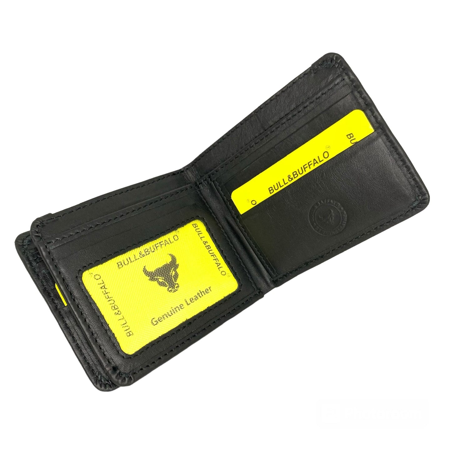 Premium Bull & Buffalo Leather Business Wallet