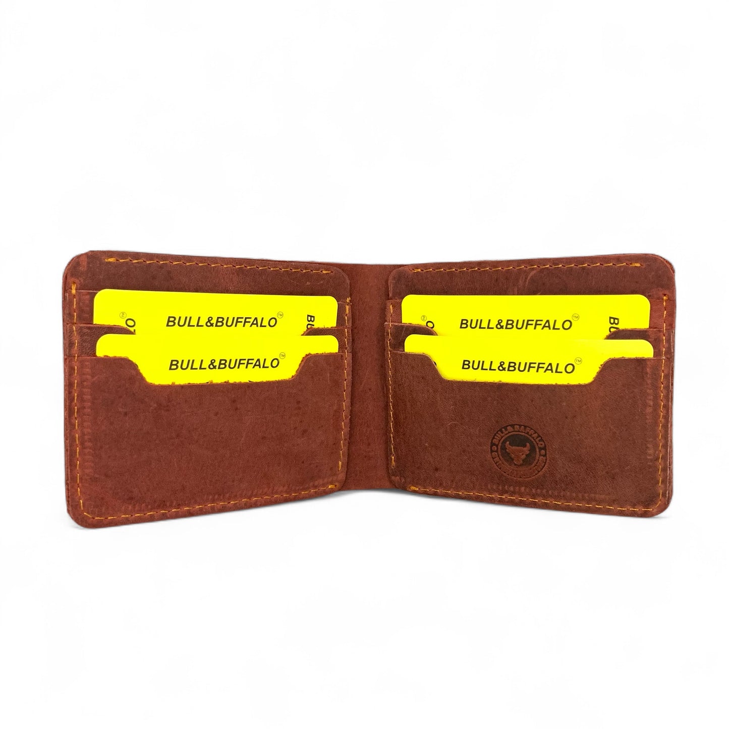 Premium Bull & Buffalo Pull-up Leather Wallet