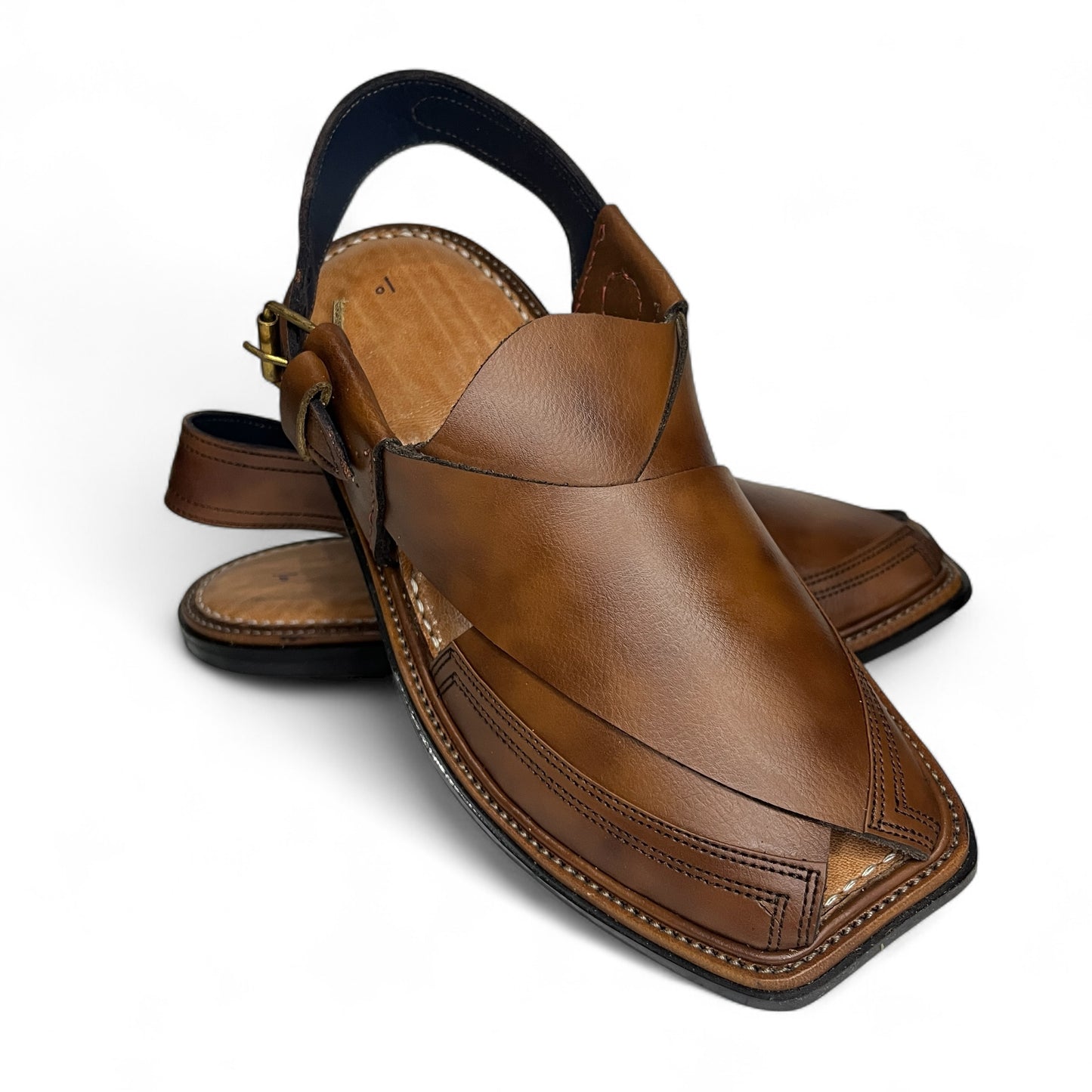 Classic Peshawari chappal - Original Charsadda - Commando