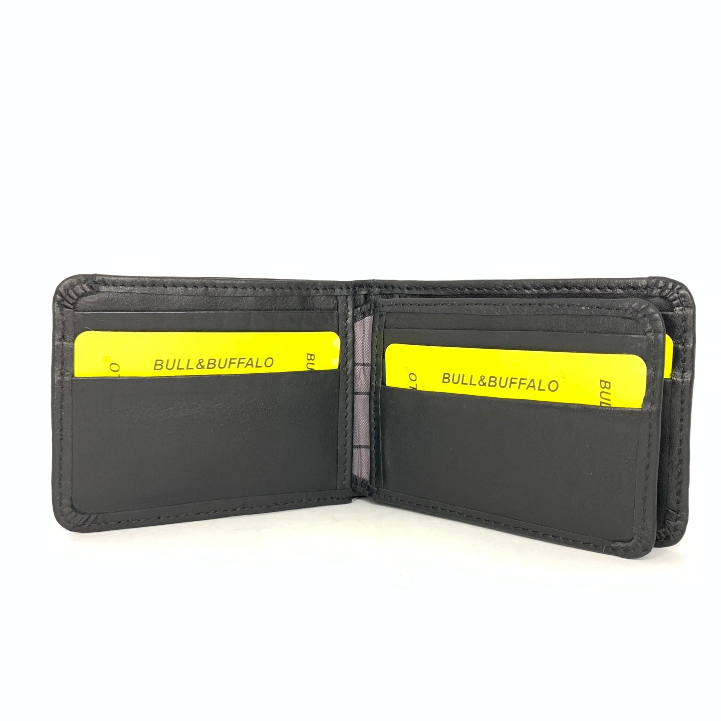 Premium Bull & Buffalo Leather Mini Dollar Wallet